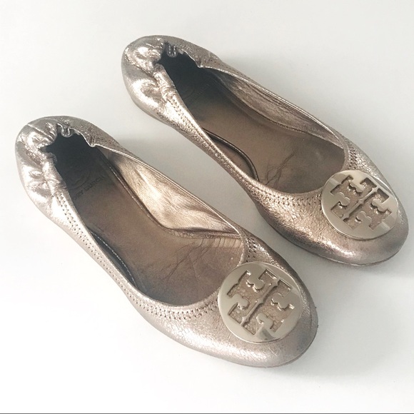 Tory Burch Shoes - TORY BURCH | 9 | Metallic Ballet Flats
